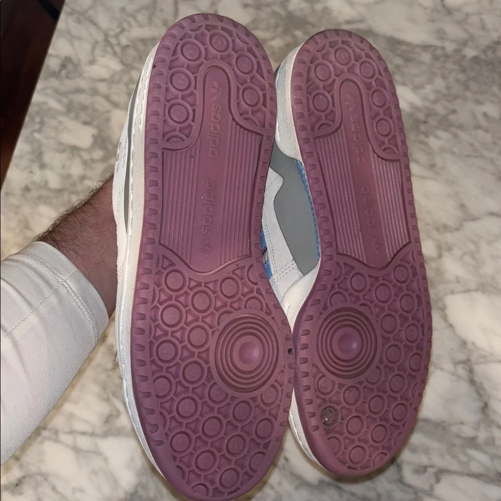 Adidas Pink and Blue forum ADV, size 9M, NO BOX
